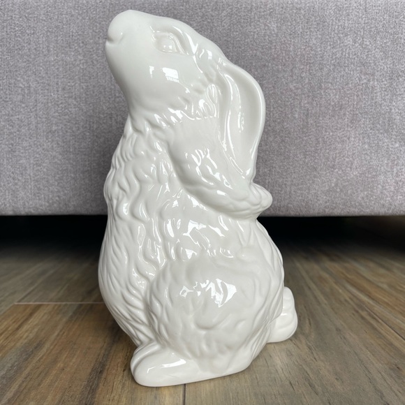 Pier One Easter Ceramic Rabbit White - Picture 5 of 9